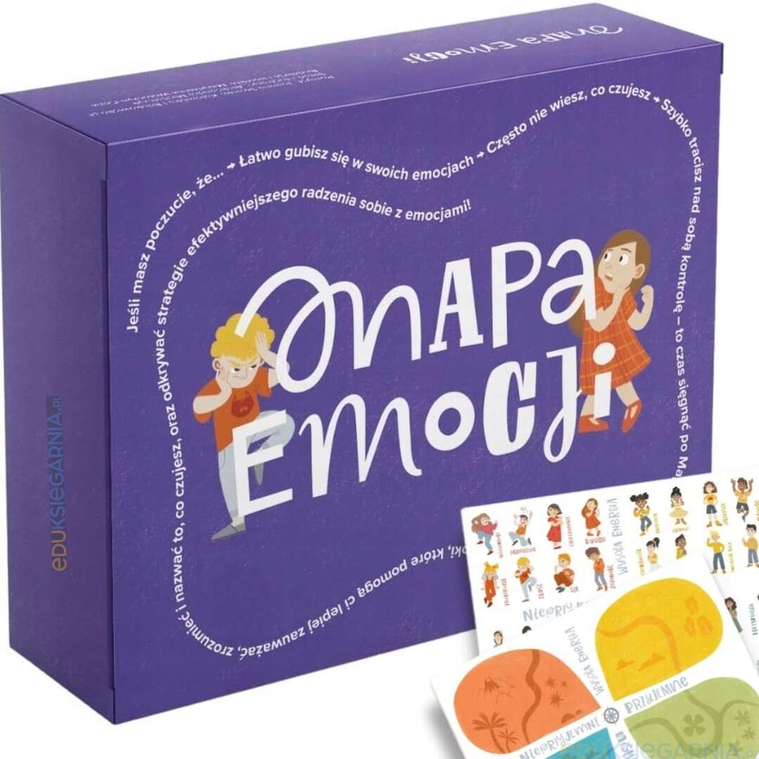 Kiedy trudno nazwać uczucia - jak pomaga mapa emocji